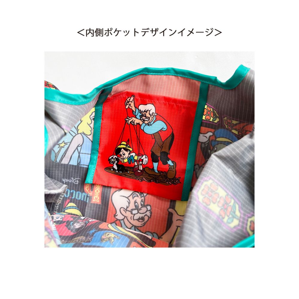 ノスタルジカ ピノキオ マルシェエコバッグ ブラック