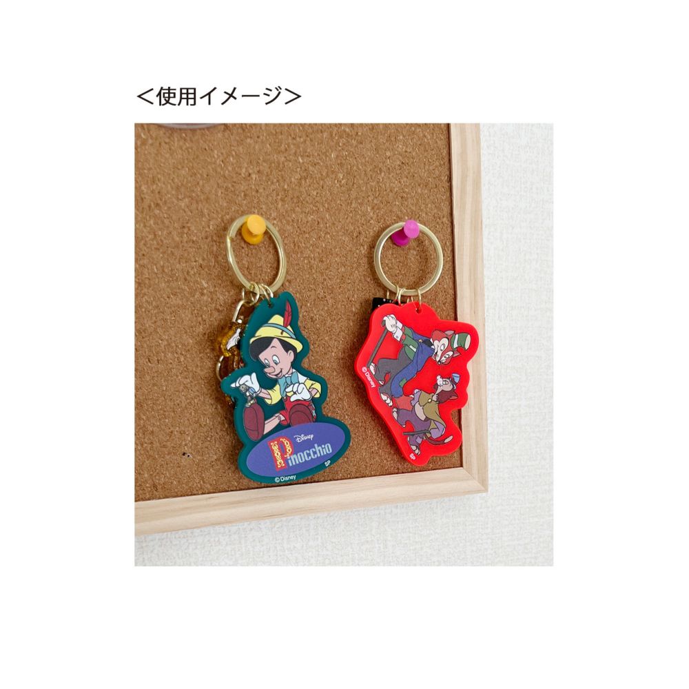 ノスタルジカ ピノキオ アクリルキーホルダー オレンジ&times;ブラック