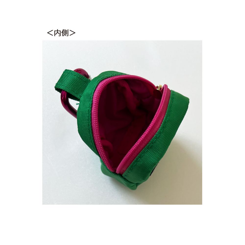 ノスタルジカ カラビナ付き ミニ刺繍ポーチ／ミッキー