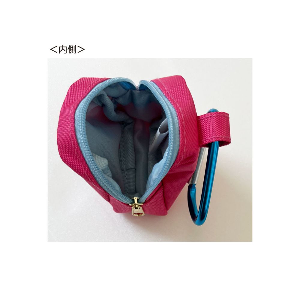 ノスタルジカ カラビナ付き ミニ刺繍ポーチ／ピーターパン