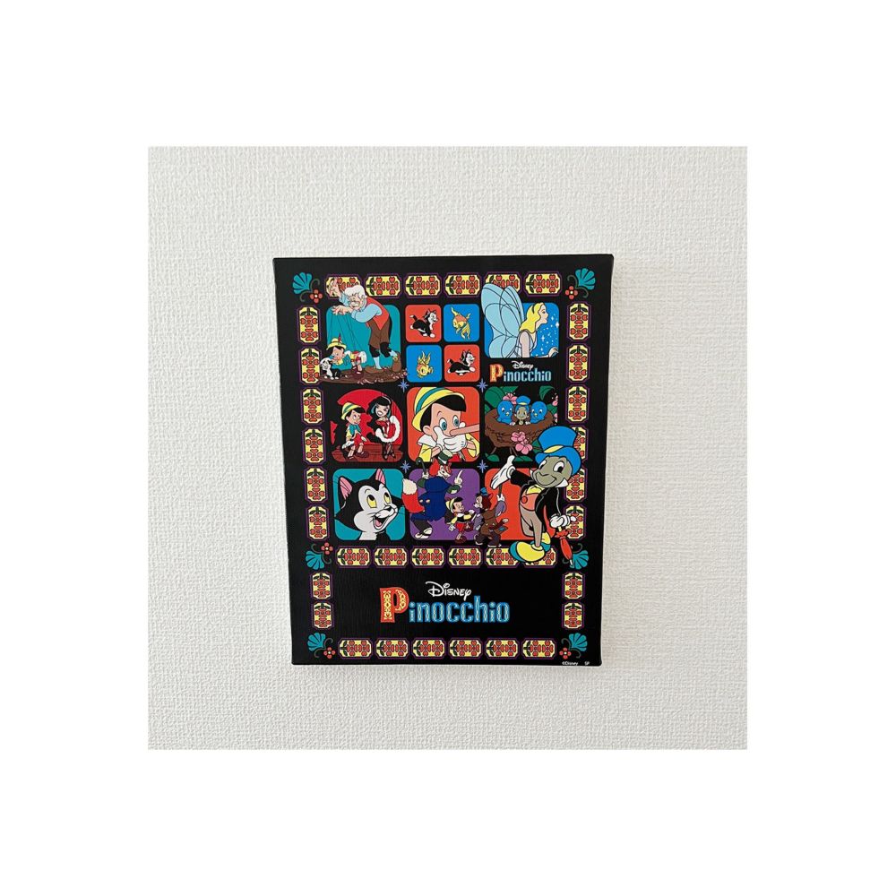 ノスタルジカ ピノキオ キャンバスアート BLACK