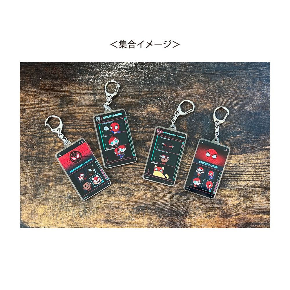 MARVEL スパイディ MJ カメラ アクリルキーホルダー