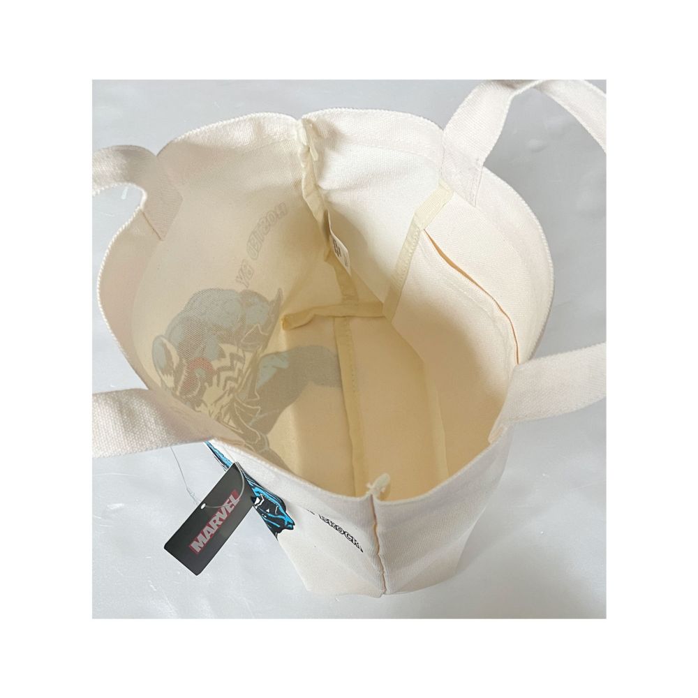 MARVEL ヴェノム マチ付きバッグ ロゴ