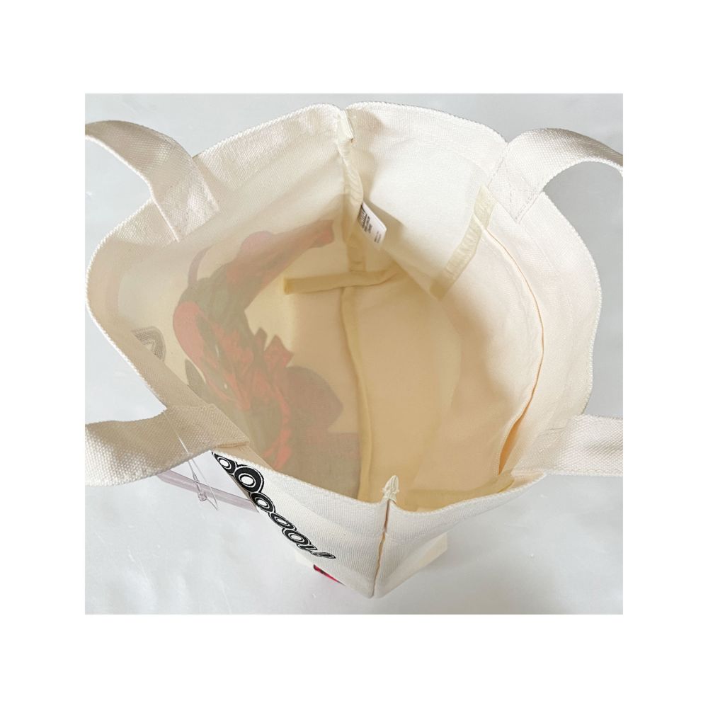 MARVEL デップー マチ付きバッグ ロゴ