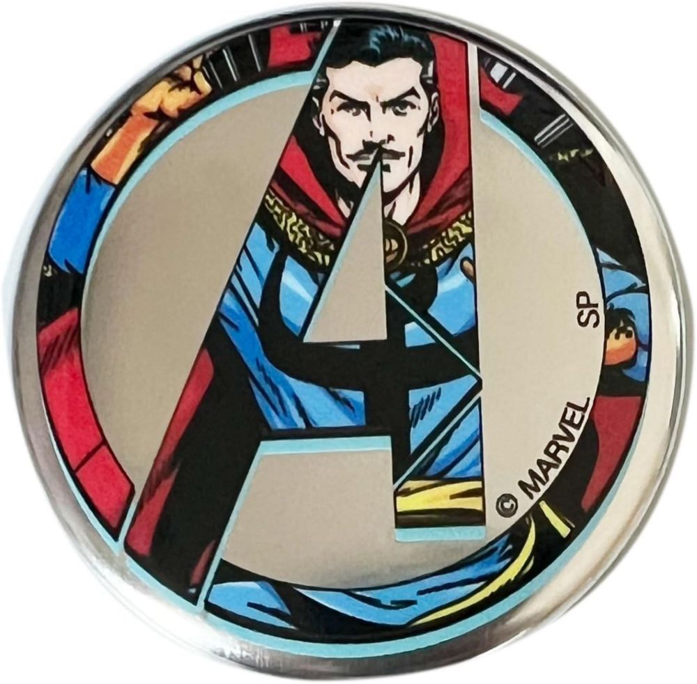 MARVEL アベンジャーズ６０周年 ブラインド缶バッジ 全１４種