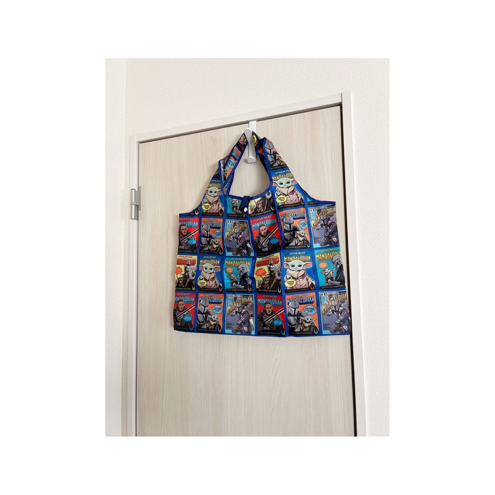 スター・ウォーズ  エコバッグ マンダロリアン ポスター風