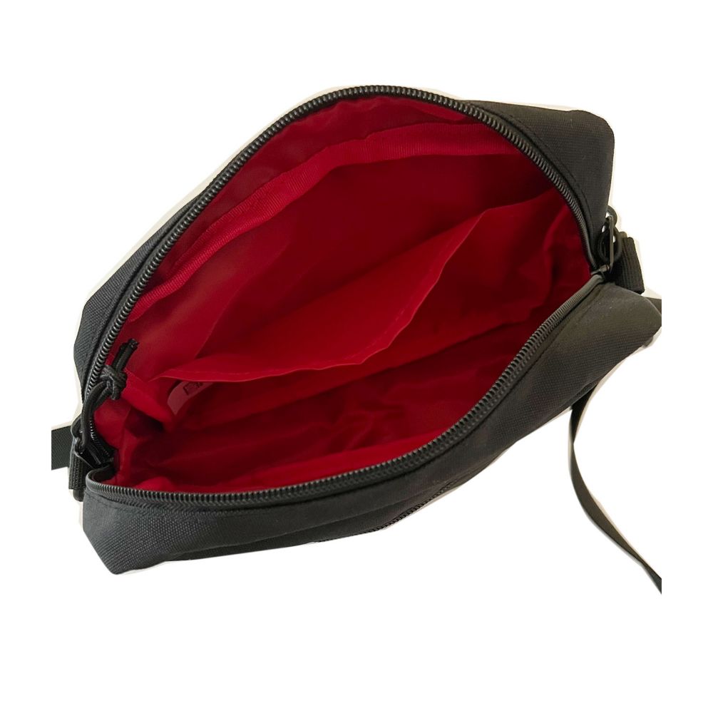 MARVEL デッドプール フェイスアイコン刺繍 ショルダーバッグ