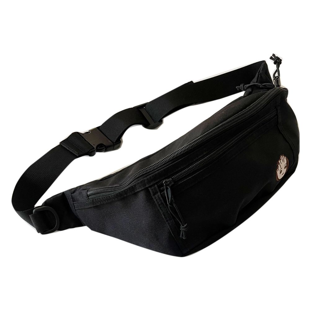 MARVEL アイ・アム・グルート フェイス刺繍 ボディバッグ