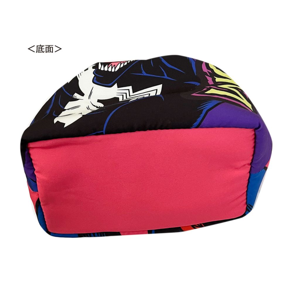 MARVEL マチ付き巾着 スパイディ/ヴェノム