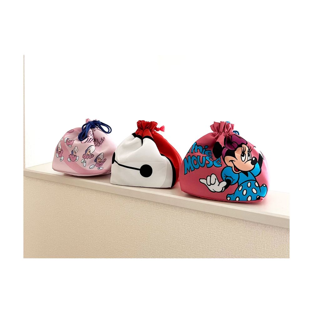 ディズニー マチ付き巾着 アリスオイスター