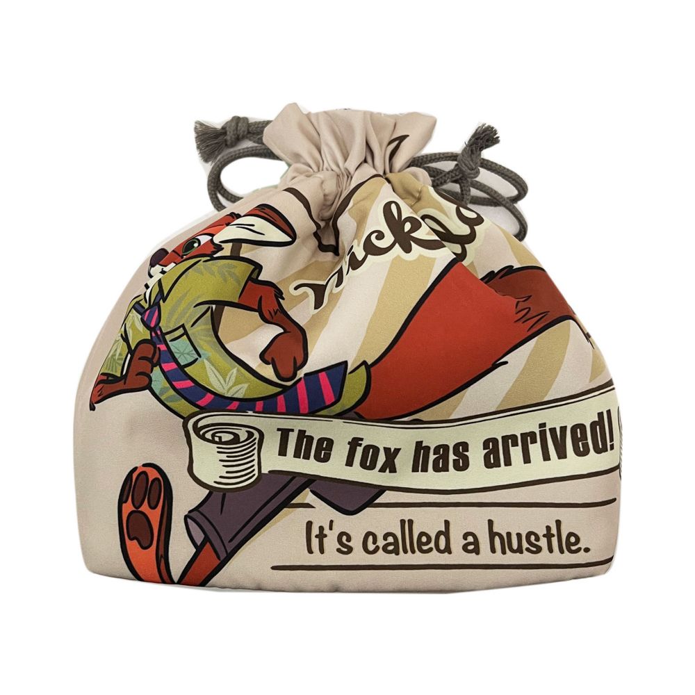 ディズニー マチ付き巾着 ズートピア ニック