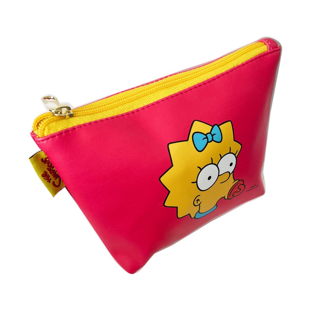 ザ・シンプソンズ 「White/Colorful Series」  舟形ポーチマギー/フェイスＢ