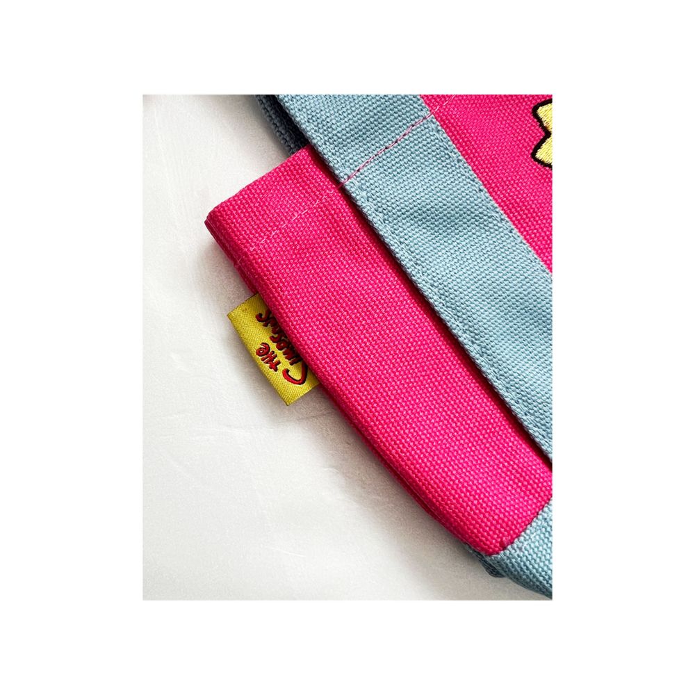 ザ・シンプソンズ 「White/Colorful Series」  ポリエステル刺繍ミニバッグマギー/フェイスＡ