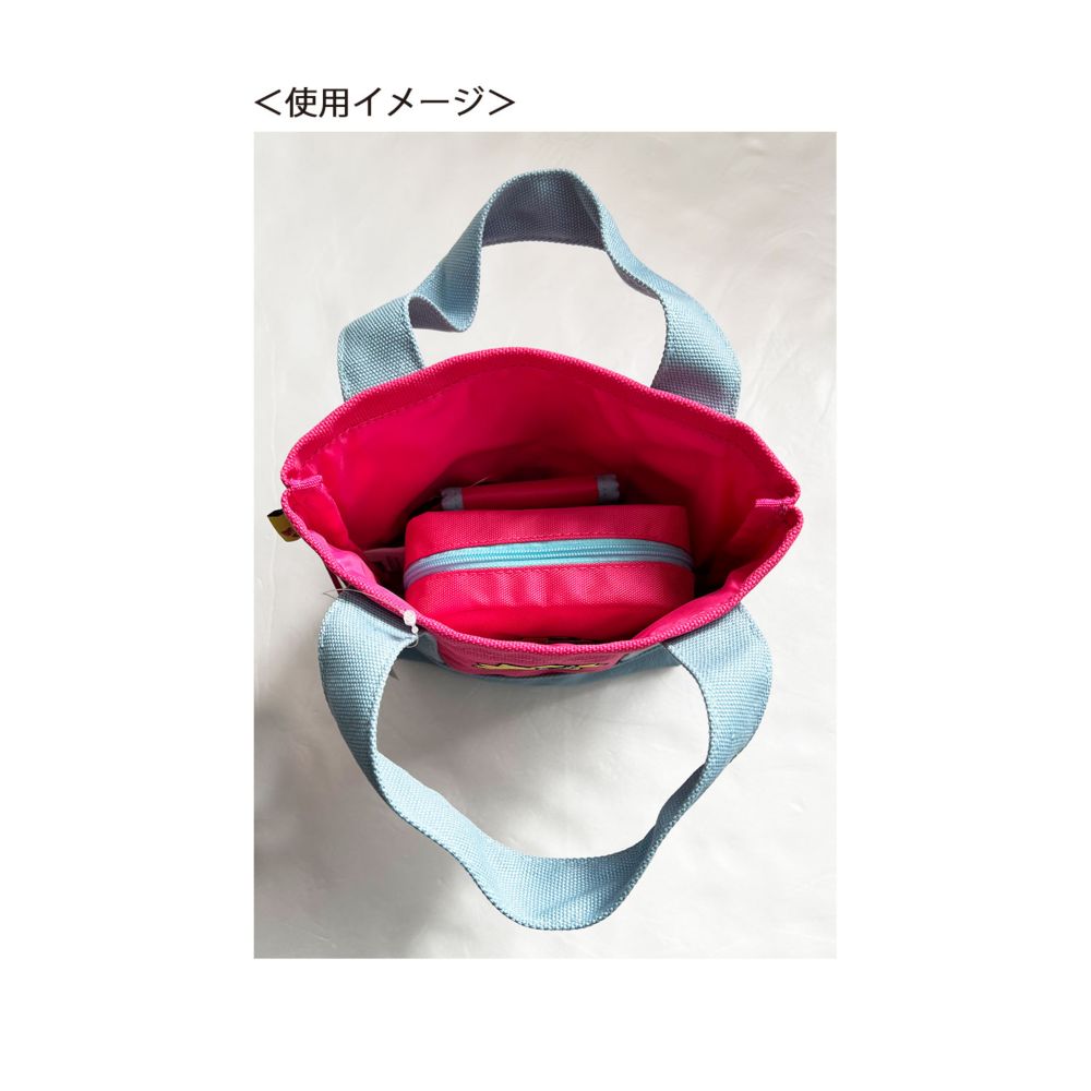 ザ・シンプソンズ 「White/Colorful Series」  ポリエステル刺繍ミニバッグマギー/フェイスＡ