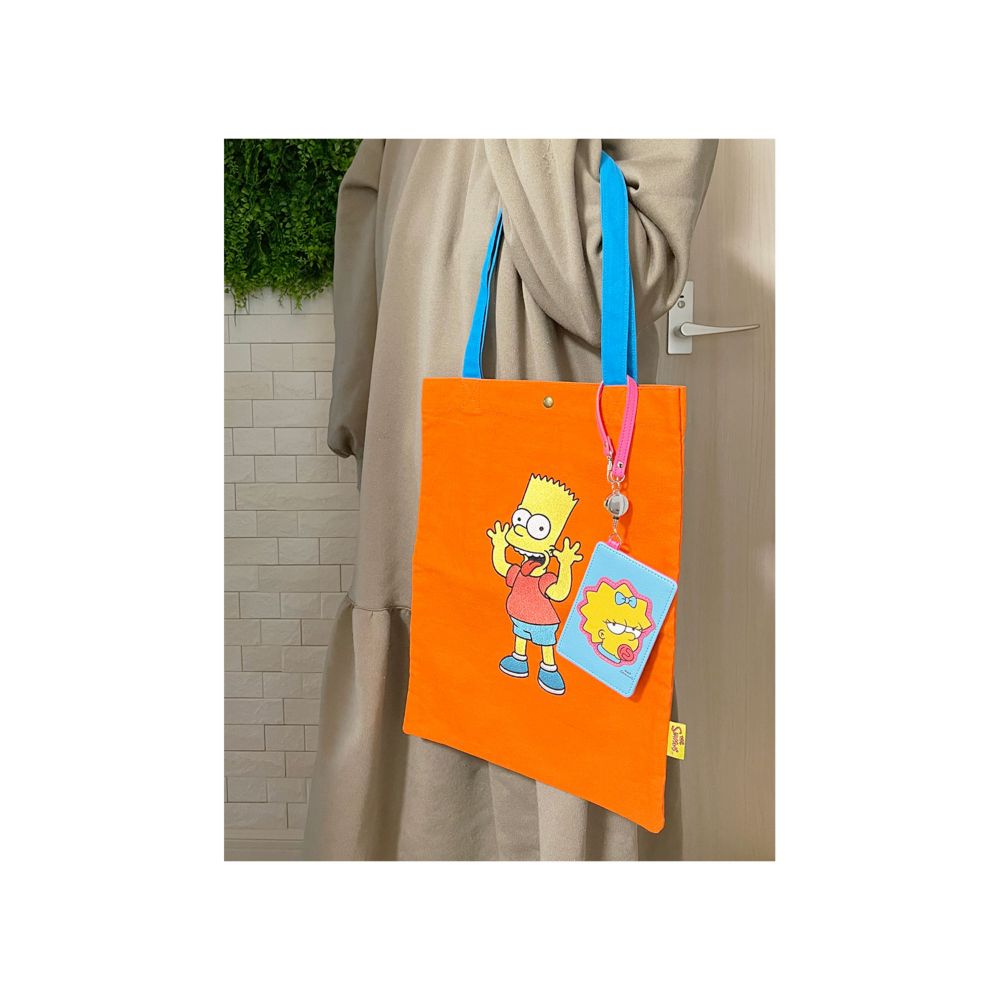 ザ・シンプソンズ トートバッグ バート ポーズ