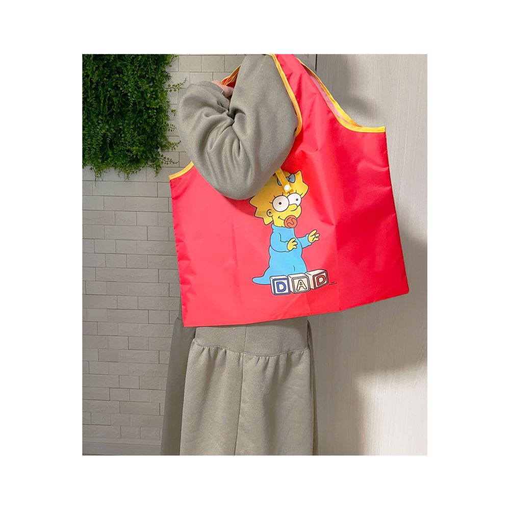 ザ・シンプソンズ 「White/Colorful Series」  くるくるショッピングバッグマギー/スマイル