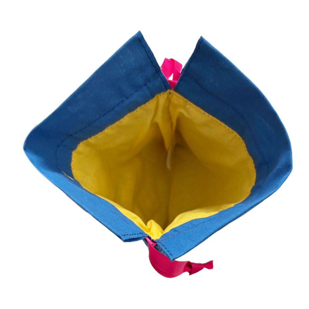 ディズニー DONALD DUCK Anniversary Series 刺繍巾着 ドナルドBLUE