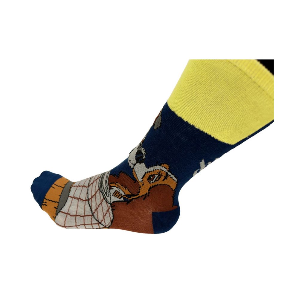 ディズニー わんわん物語 ミドルハイソックス キス