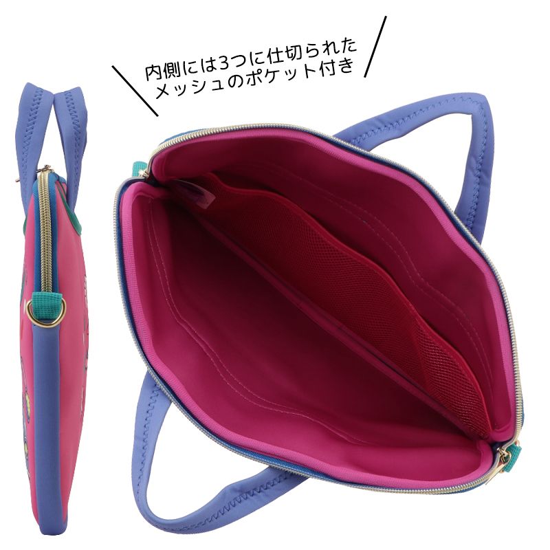 ノスタルジカ ドキュメントポーチ ミッキー＆ミニー