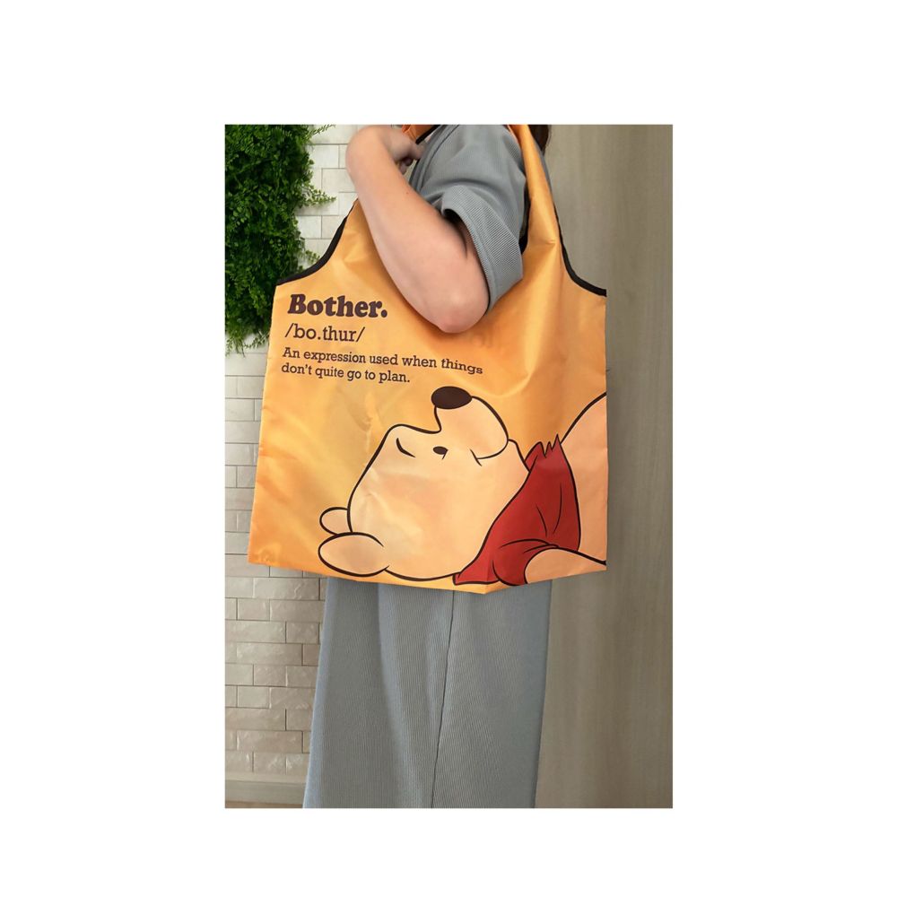 ディズニー くまのプーさん ショッピングバッグ のんびり