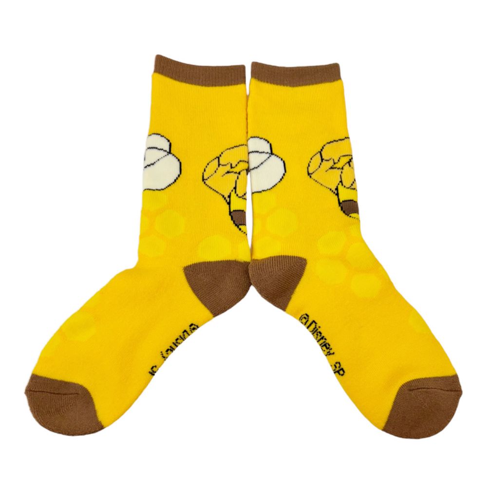 ディズニー ぽっかぽかルームソックス くまのプーさん ハニー