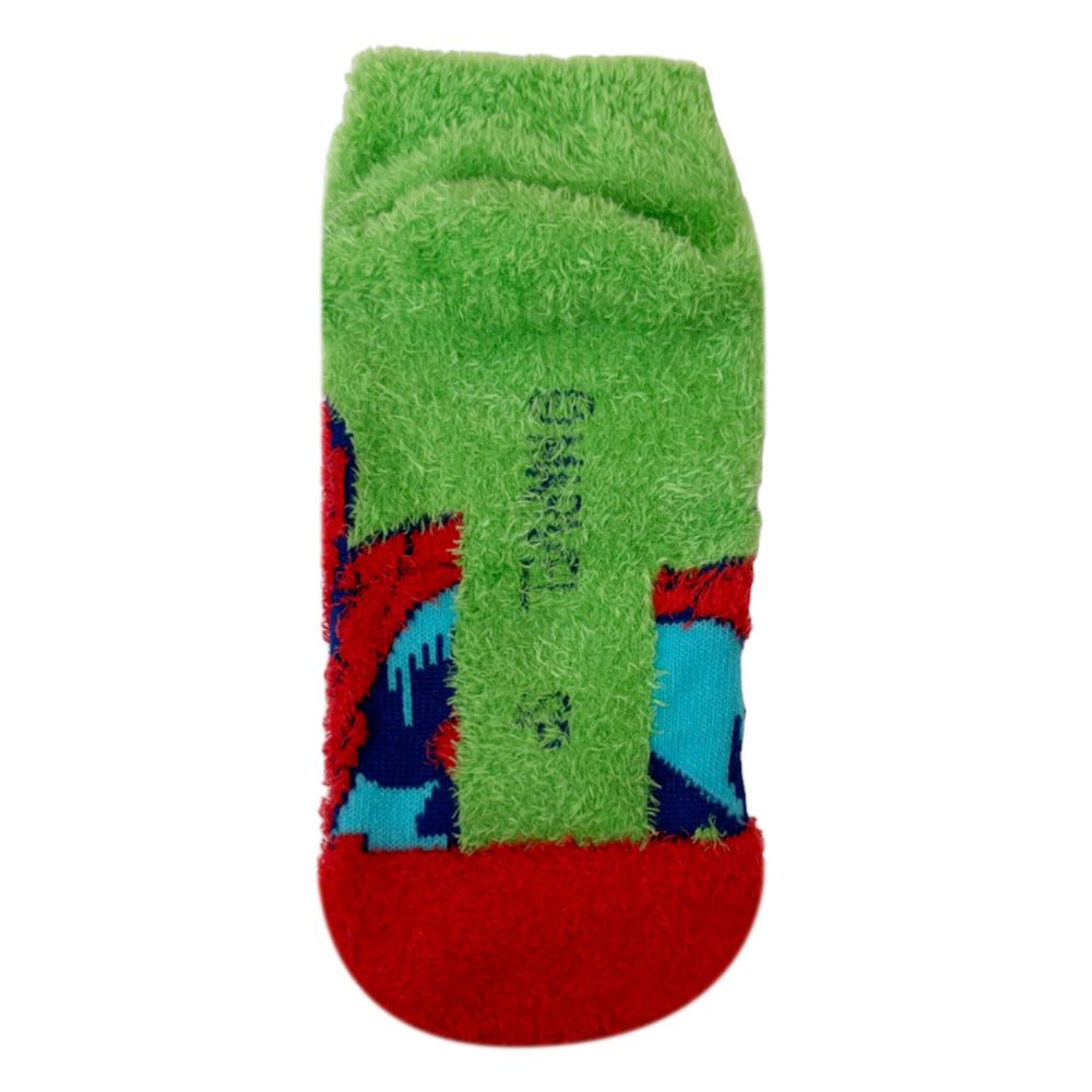 MARVEL もっこもこ靴下 スパイダーマン/ロゴ