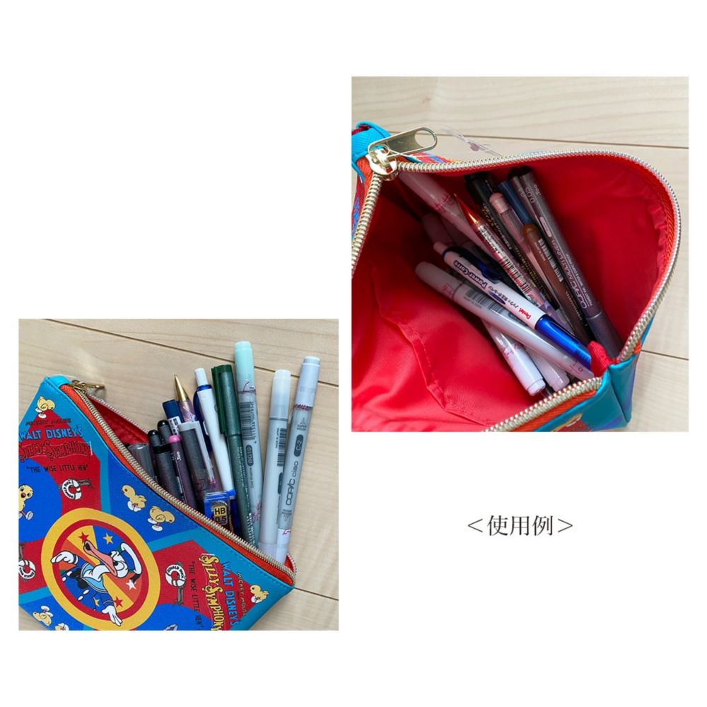 ノスタルジカ ドナルド かしこいめんどり フラットポーチ NTW