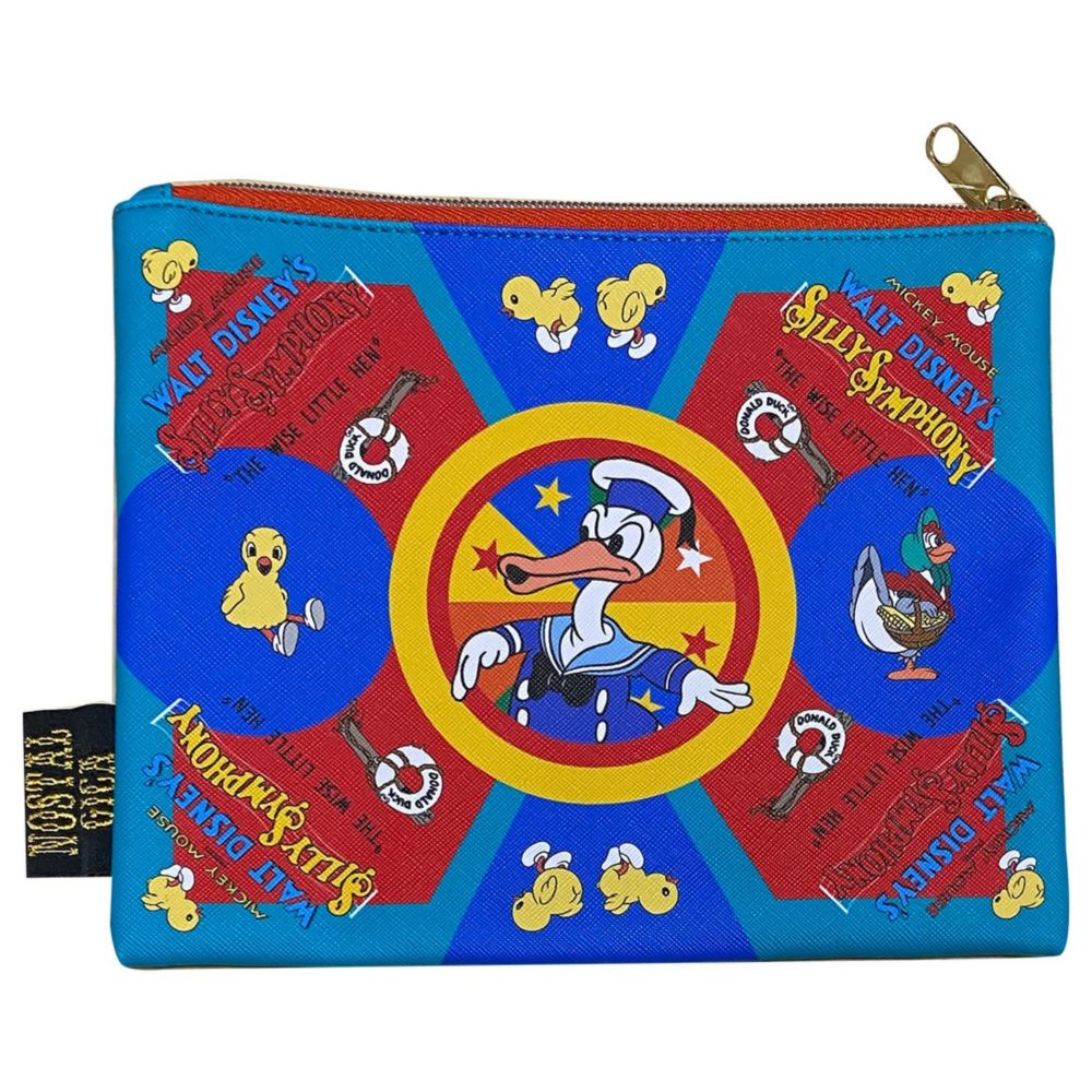 ノスタルジカ ドナルド かしこいめんどり フラットポーチ NTW