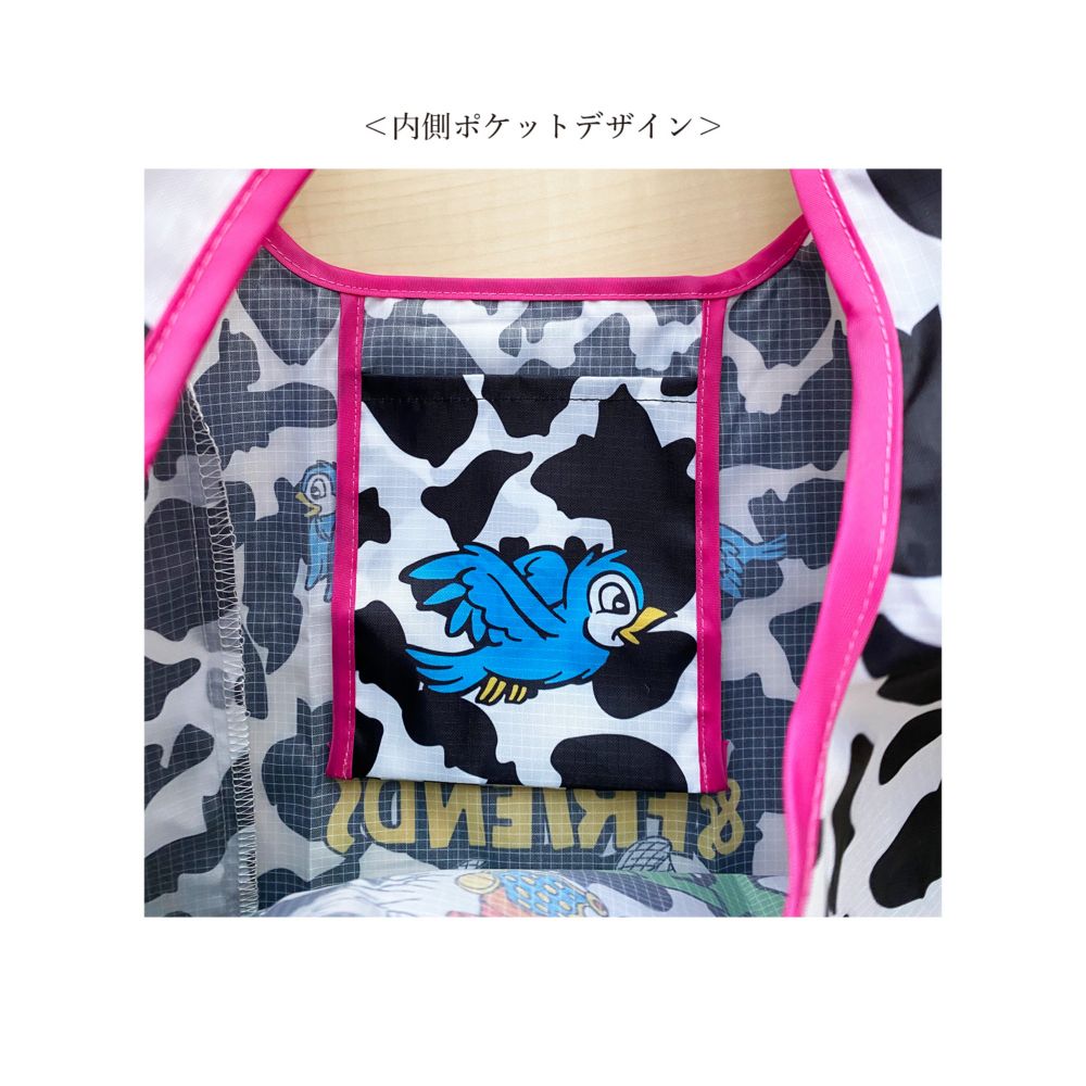 ノスタルジカ マルシェエコバッグ ミッキーマウス＆フレンズ ロゴ