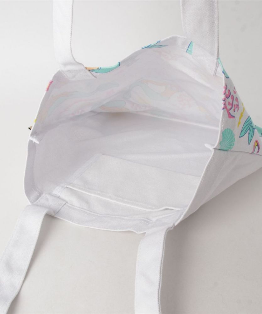 ノスタルジカ ピーター・パン マーメイド カラートート ホワイト NTW