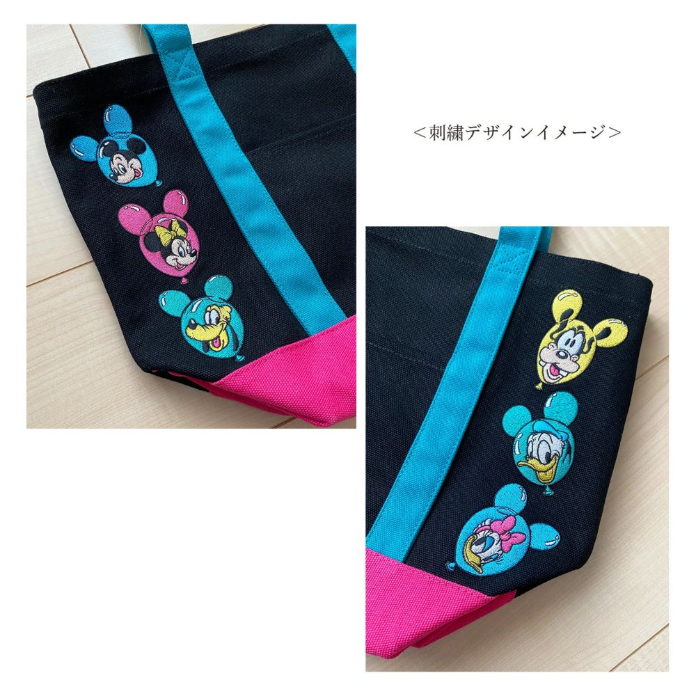 ノスタルジカ ミッキーマウス＆フレンズ バルーン 刺繍ポーチ NTW