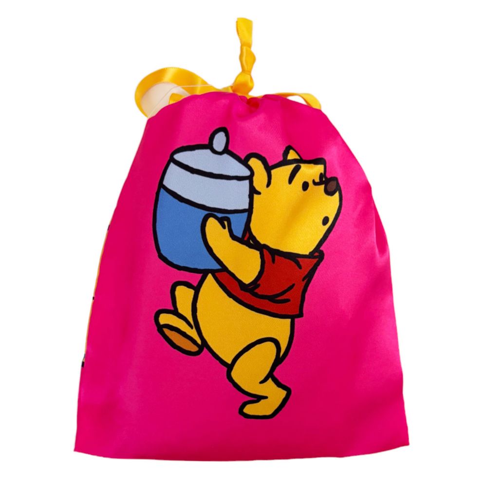 ディズニー プーさん リボン巾着 プーとぞうさん