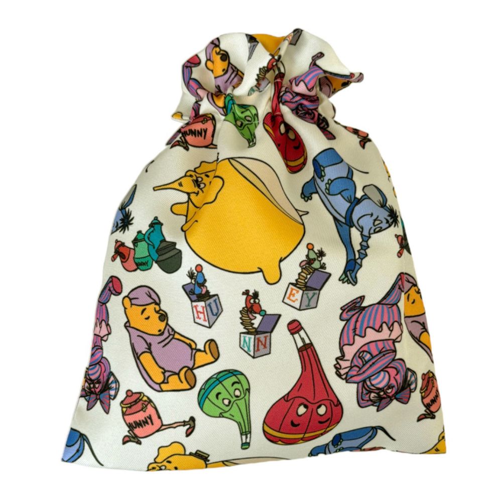 ディズニー プーさん 転写巾着 プーさんパターン