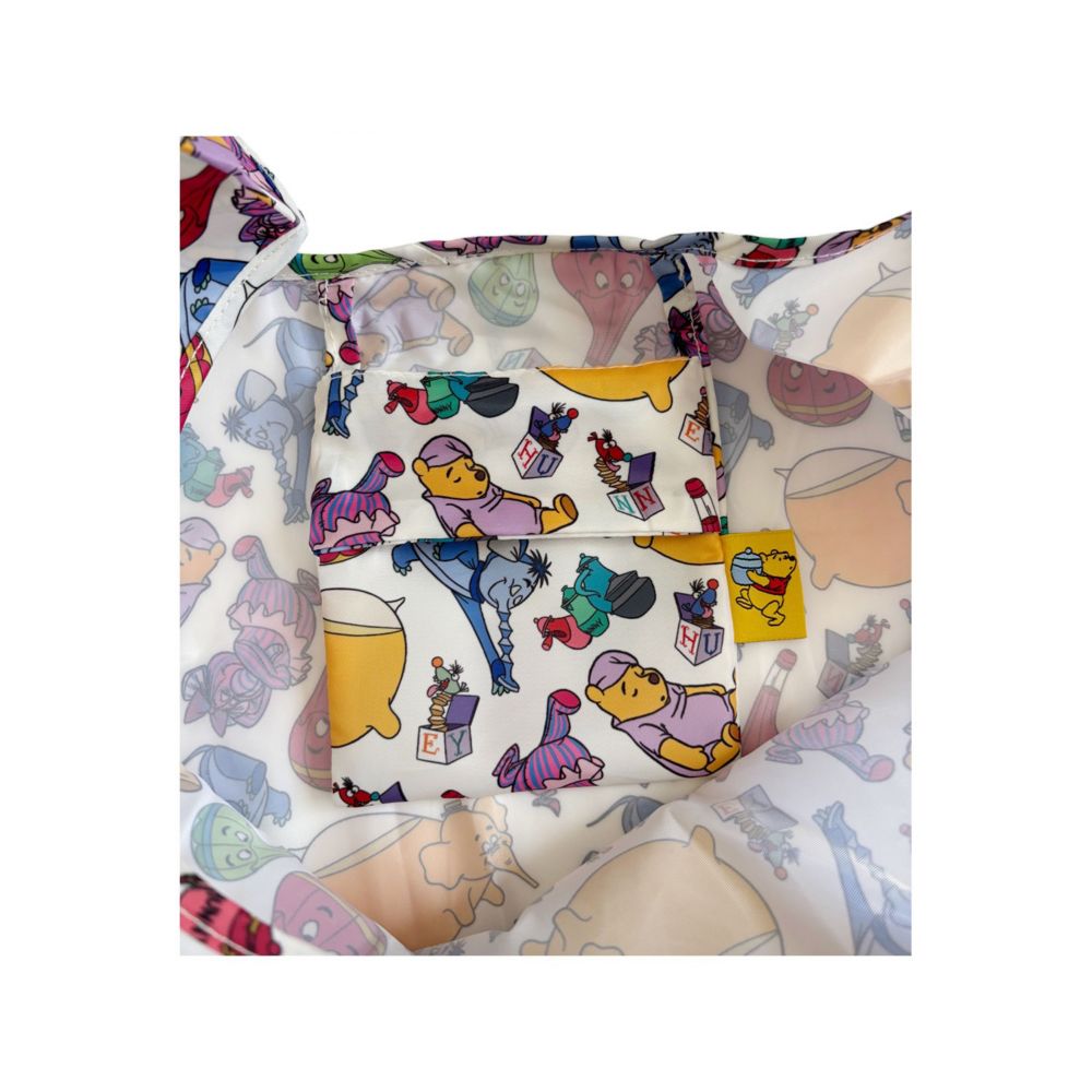 ディズニー プーさん マルシェショッピングバッグ プーさんパターン