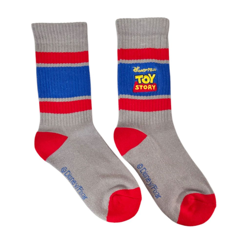 トイ・ストーリー ロゴ　カラフルラインソックス (靴下)