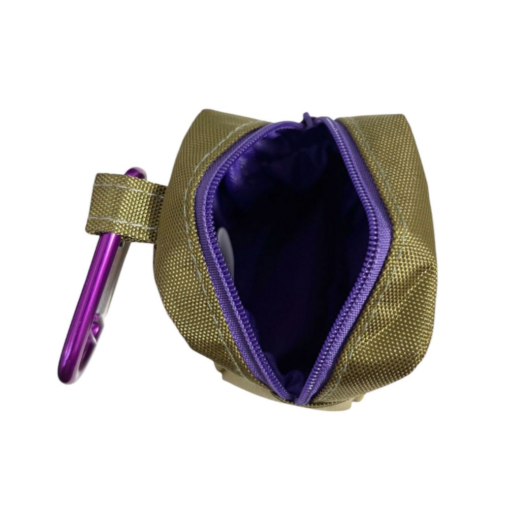 スター・ウォーズ カラビナ付きミニ刺繍ポーチ ストームトルーパー ロゴ