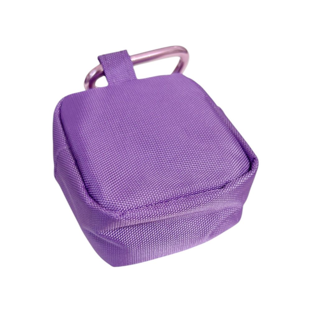 スター・ウォーズ カラビナ付きミニ刺繍ポーチ ヨーダ ロゴ