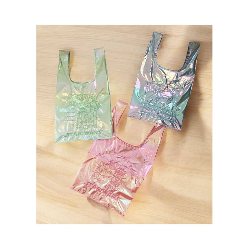 スター・ウォーズ オーロラショッピングバッグ ライトセーバー  BLUE