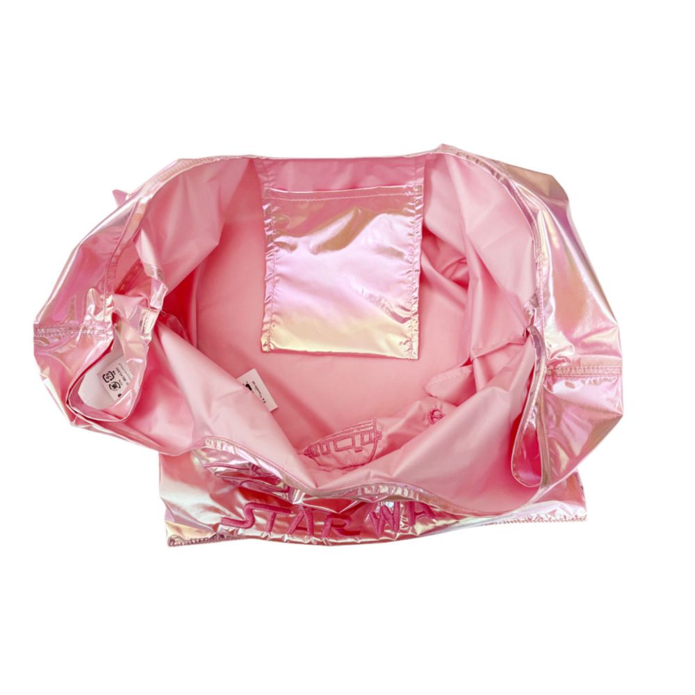 スター・ウォーズ オーロラショッピングバッグ レイア＆R2-D2  PINK