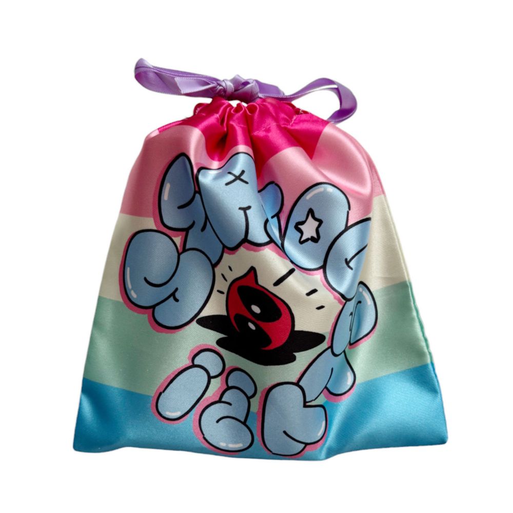 MARVEL  サテン巾着 デッドプール ユニコーン