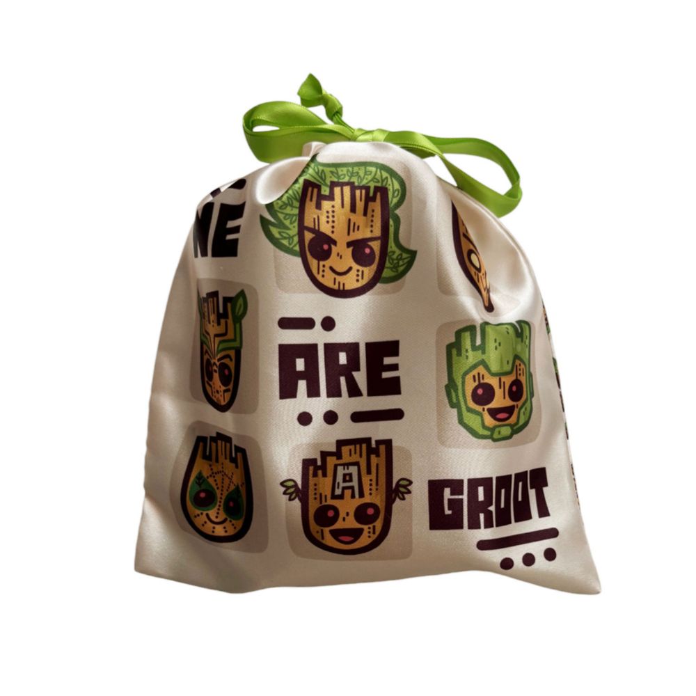 MARVEL  サテン巾着 グルート なりきり