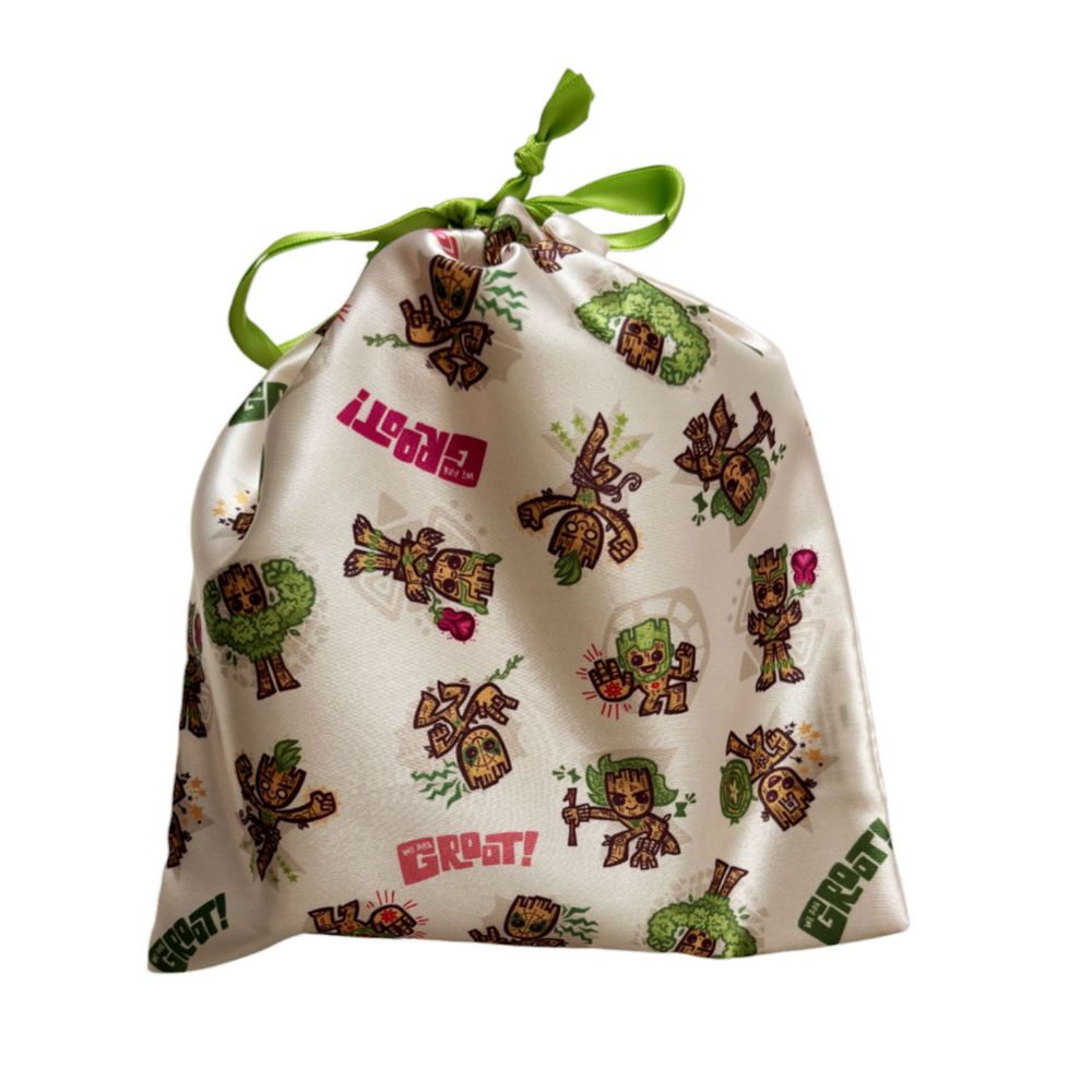 MARVEL  サテン巾着 グルート なりきり