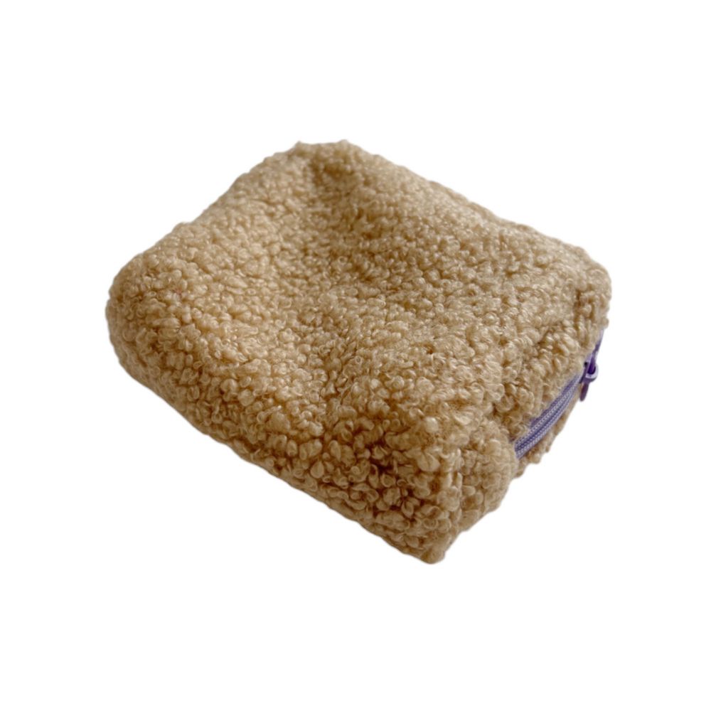 MARVEL  ボア刺繍ポーチ ロケット グルート