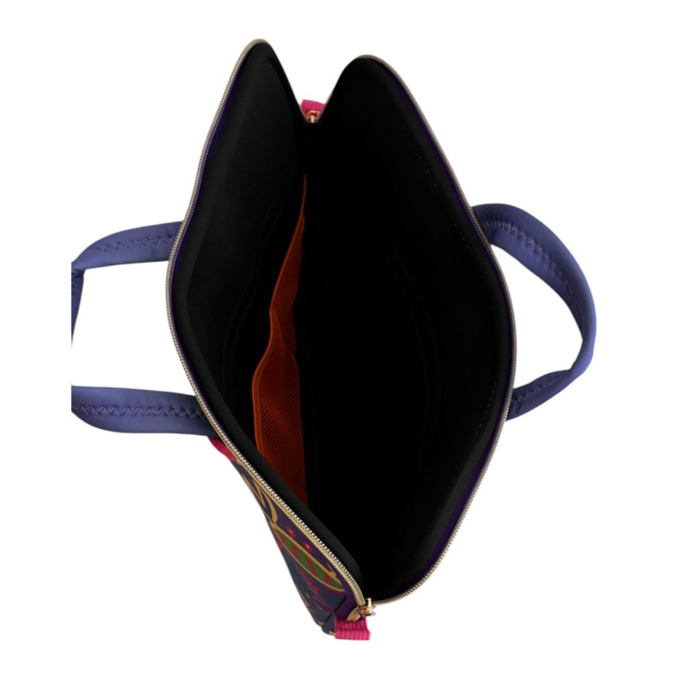 ノスタルジカ　ドキュメントバッグ リトル・マーメイド　PURPLEフィッシュ