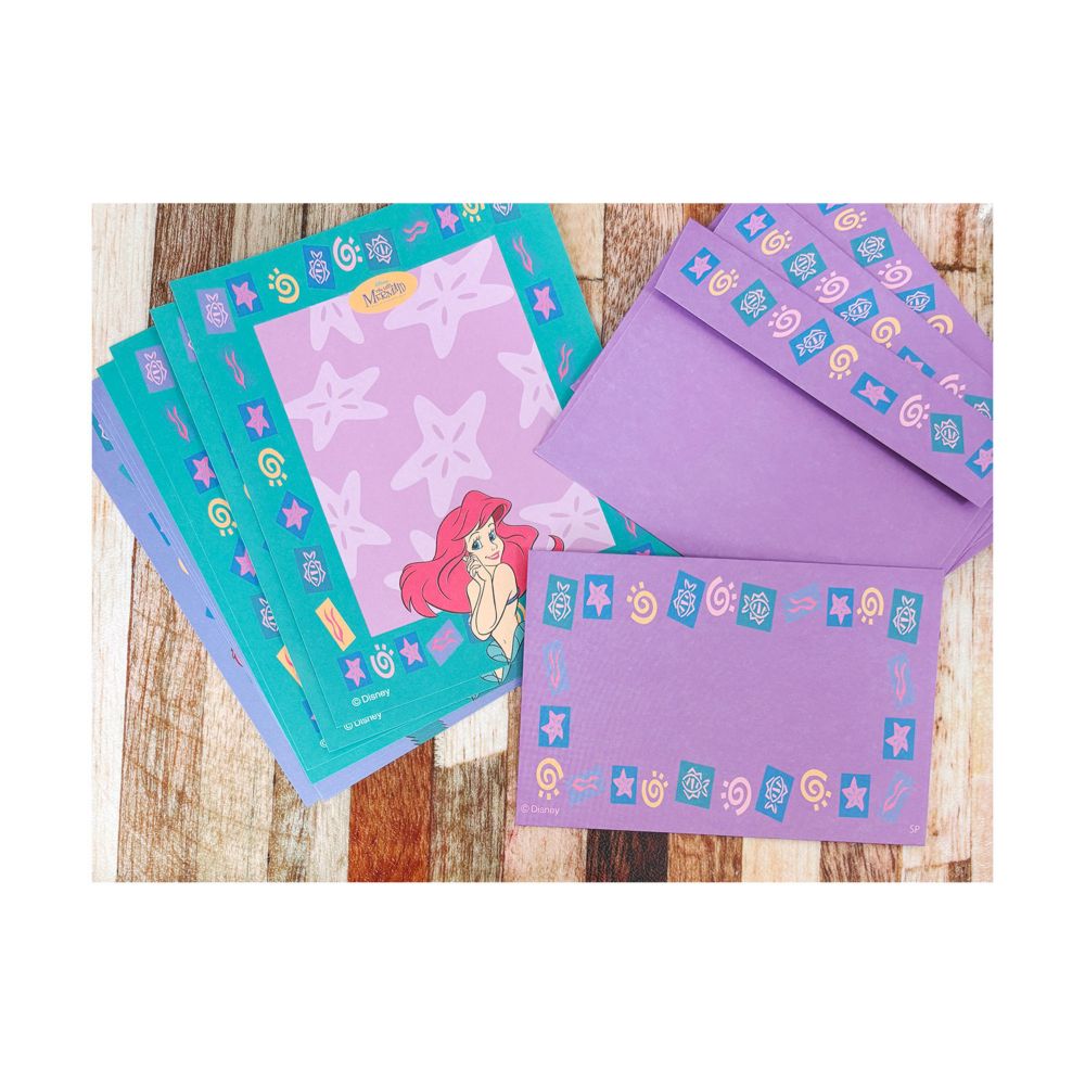 ノスタルジカ ディズニー リトル・マーメイド  レターセット  フィッシュ