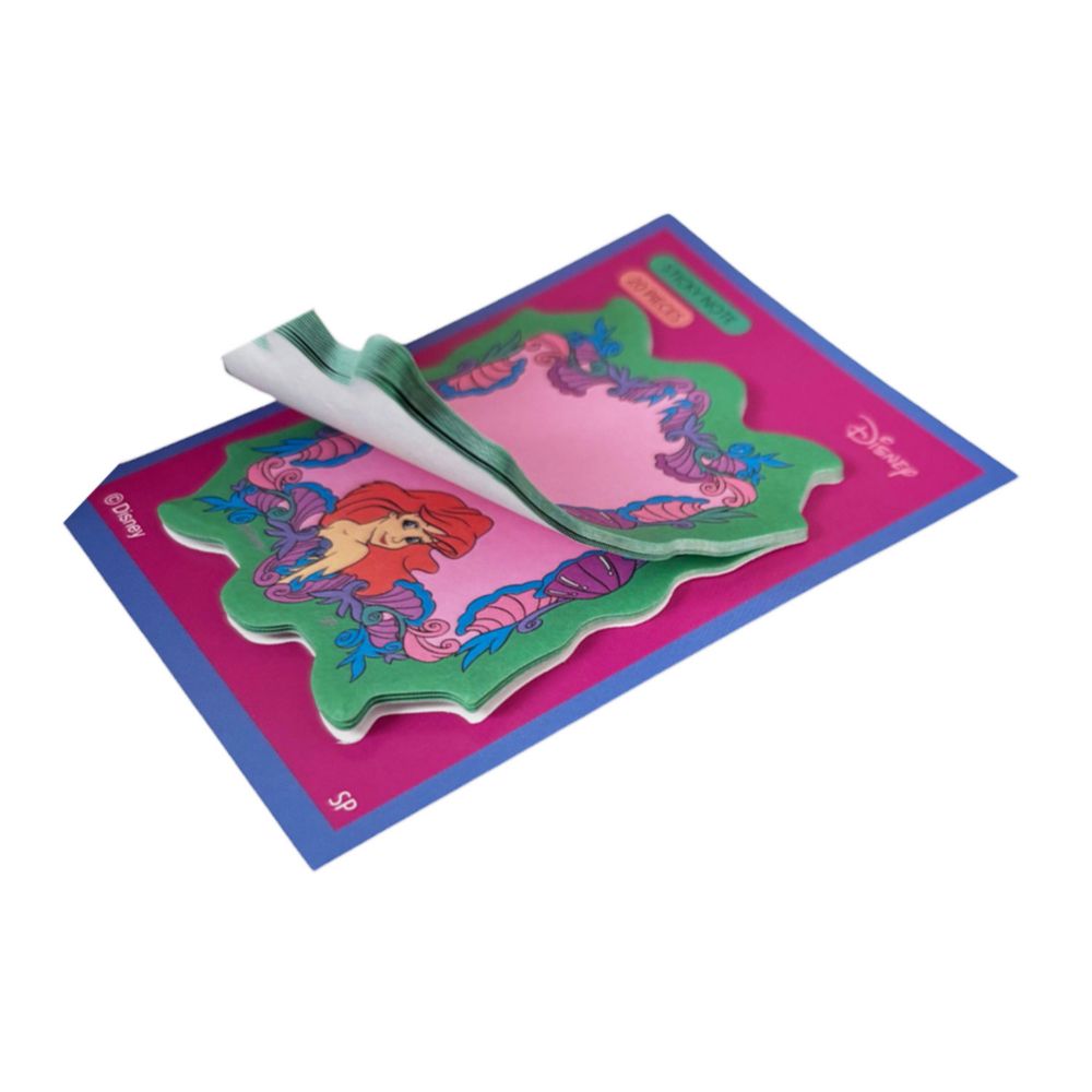 ノスタルジカ ディズニー リトル・マーメイド  ダイカット付箋  フレーム PINK