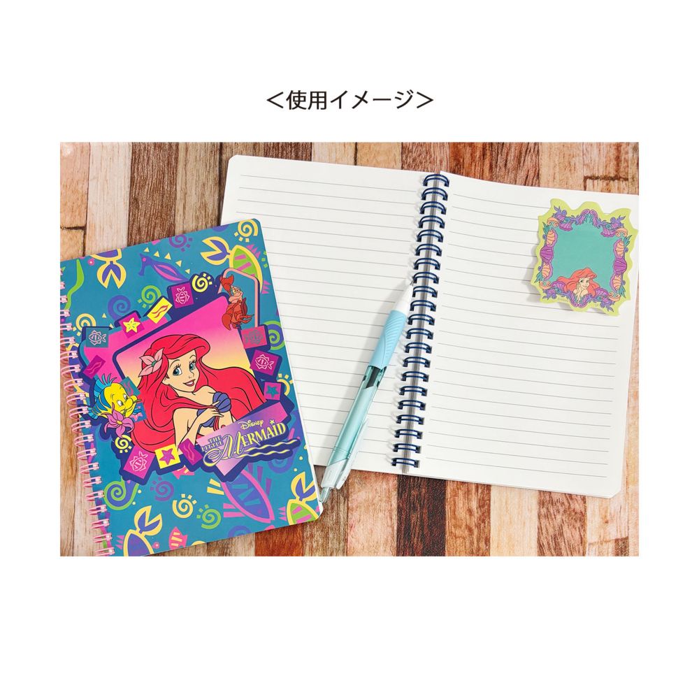 ノスタルジカ ディズニー リトル・マーメイド  Ｂ６ノート  フィッシュ