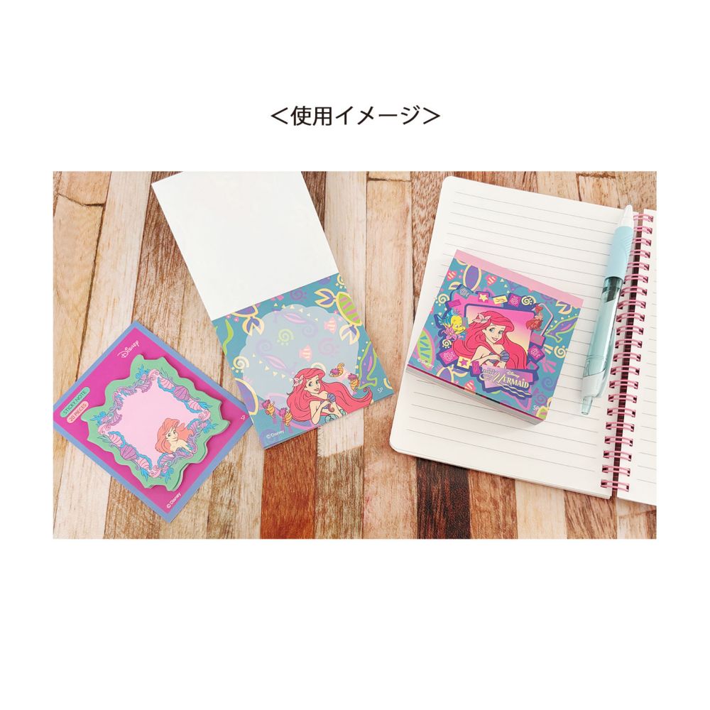 ノスタルジカ ディズニー リトル・マーメイド  メモ帳  フィッシュ