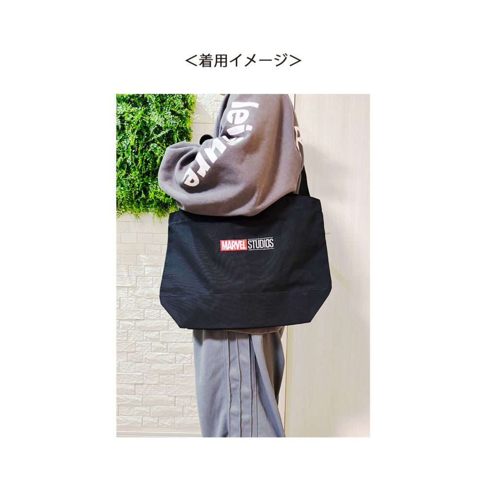 MARVEL  刺繍２ｗａｙトートバッグ マーベル・スタジオロゴ