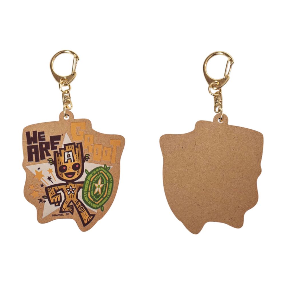 MARVEL  ブラインド木製キーホルダー  WE ARE GROOT 全7種 コンプリートセット